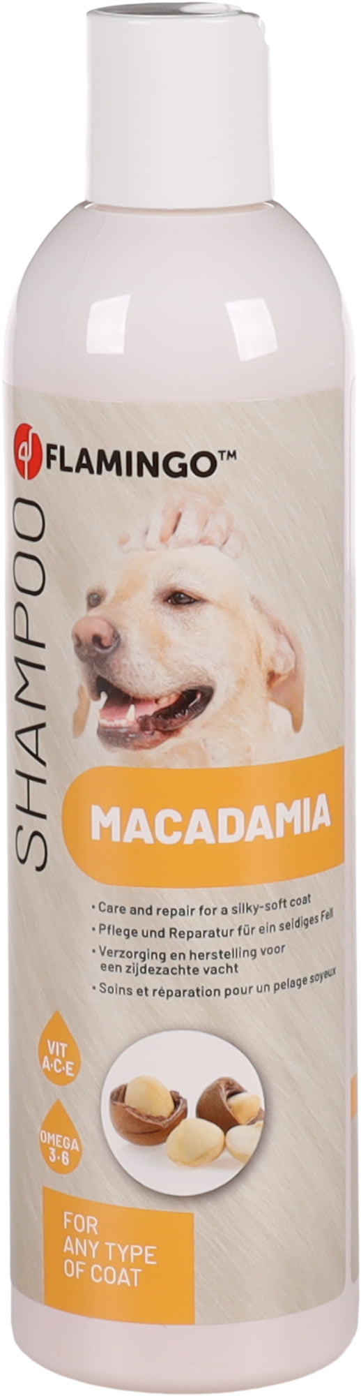 hondenshampoo Macadamia - Zijdezachte Vacht - Huisdierplezier