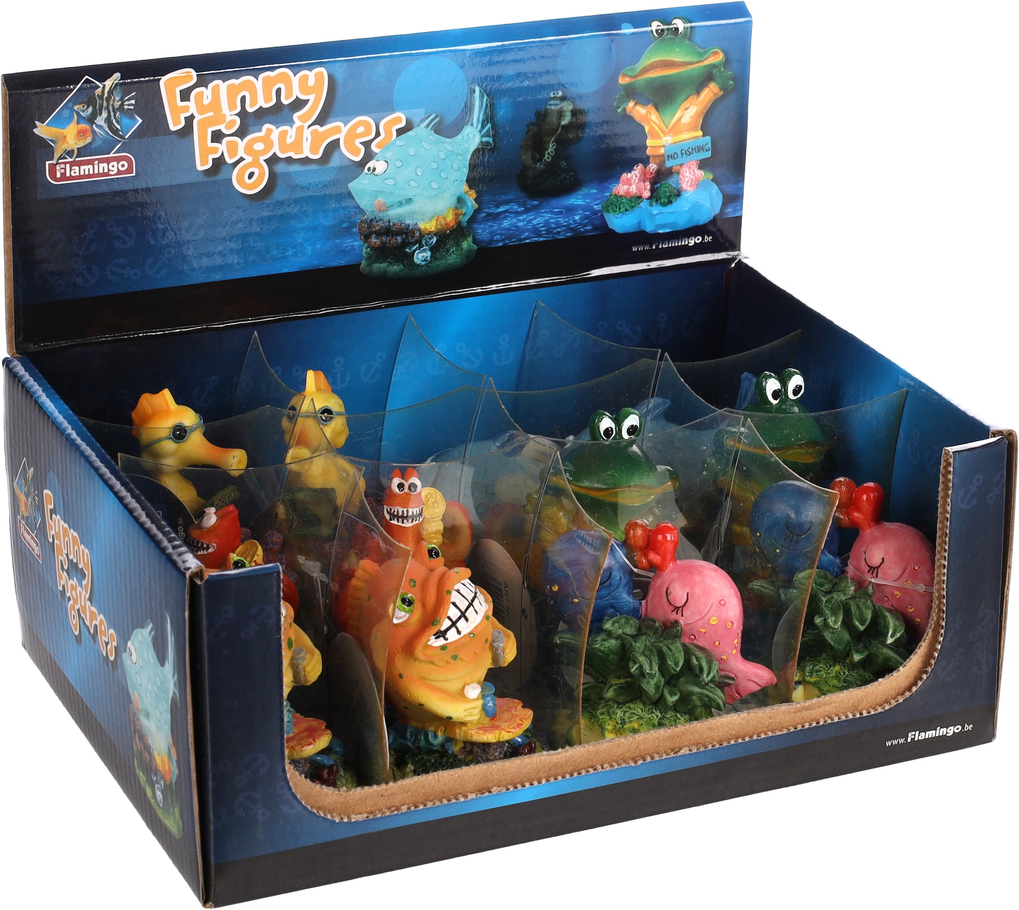 aquarium Decoratie Funny Figures - Huisdierplezier