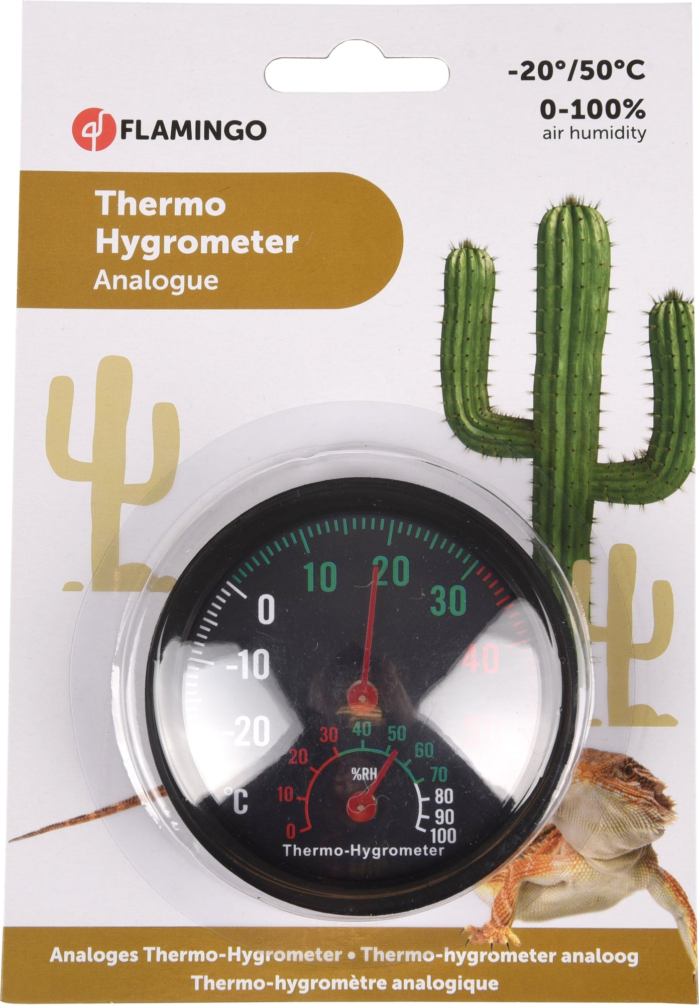 Thermometer Terrarium - Hygrometer - Huisdierplezier