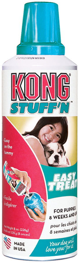 Kong Smeerbaar Pasta Speciaal voor Puppys I Ideaal voor Likmat of Speeltjes - Huisdierplezier