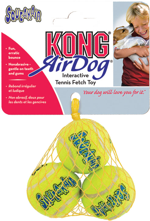 Kong hondenspeelgoed Hondenbal Tennis 3 stuks - Huisdierplezier