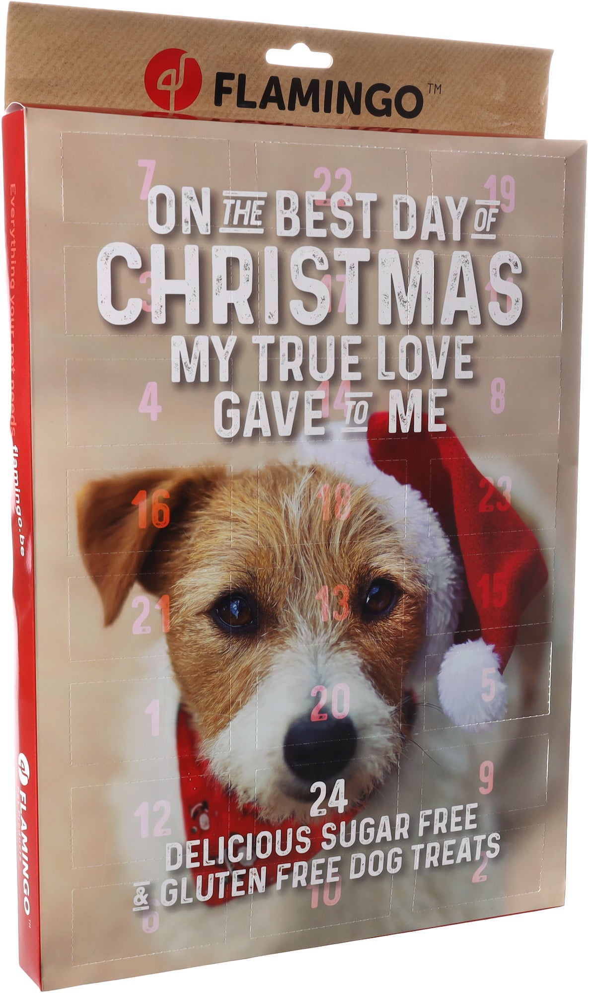 Hondensnack Kerstkalender 24 dagen - Huisdierplezier