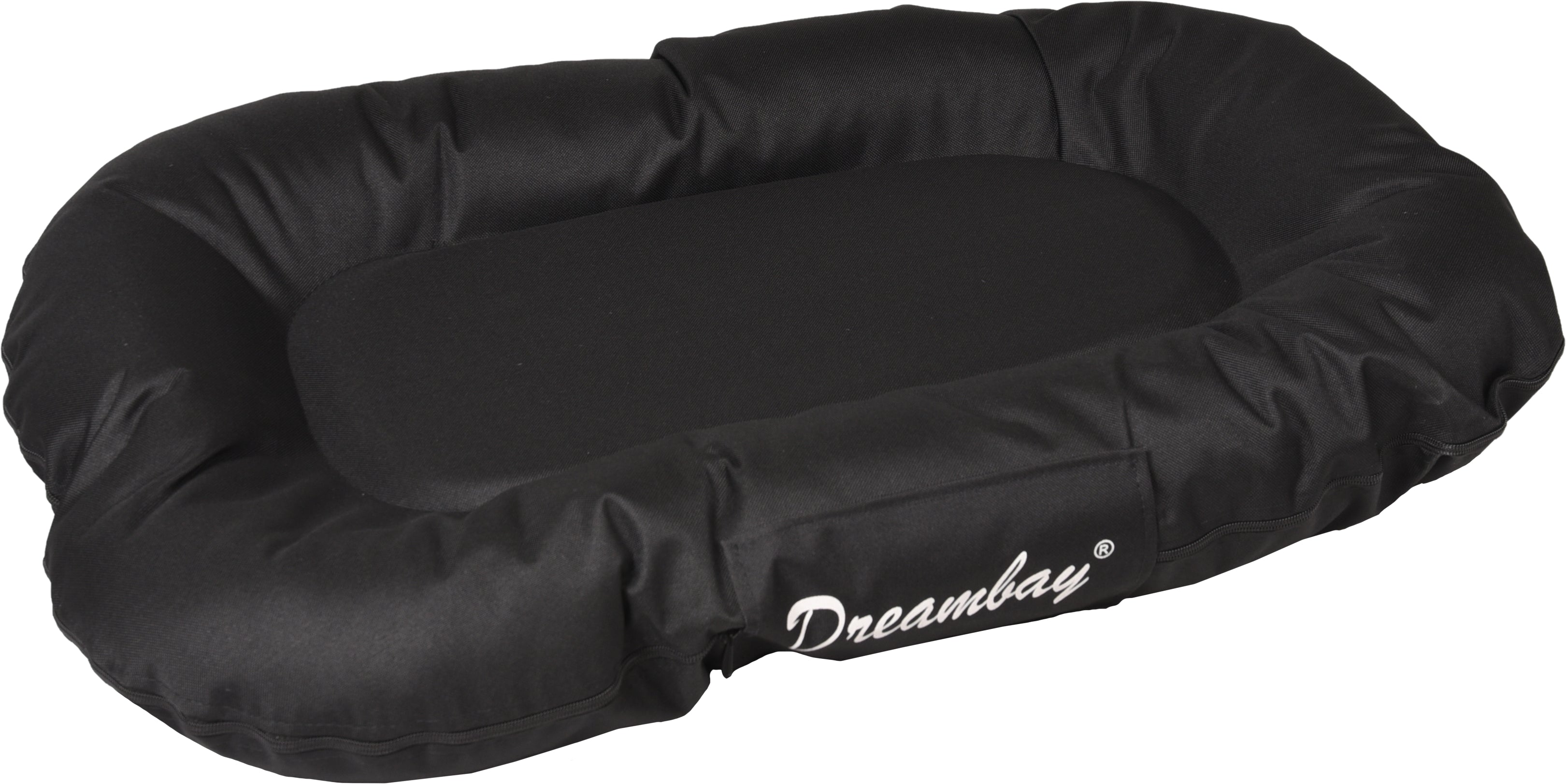 hondenkussen Dreambay ovaal zwart - Huisdierplezier