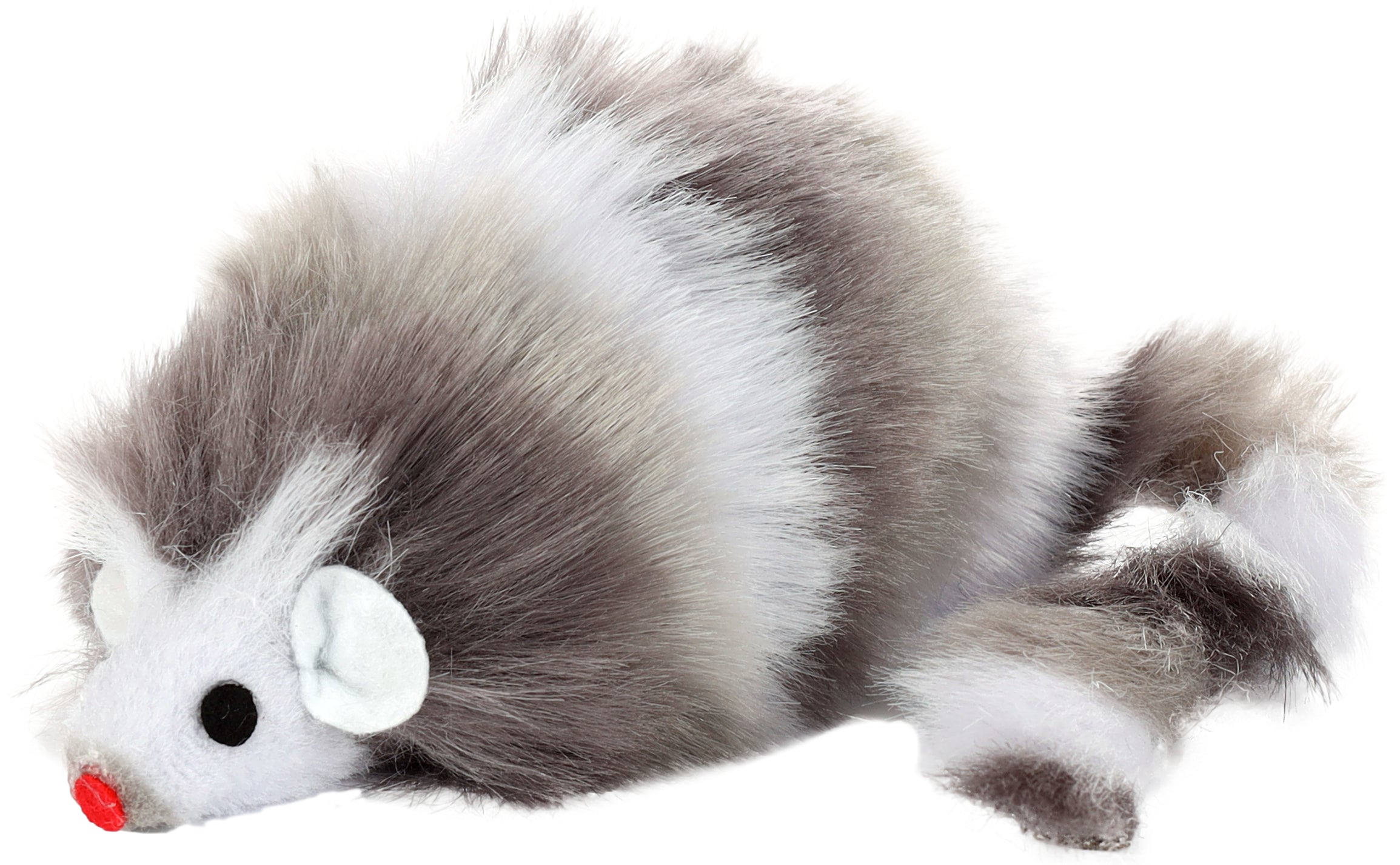 Fluffy Muis Grisio XL kattenspeeltje - Huisdierplezier