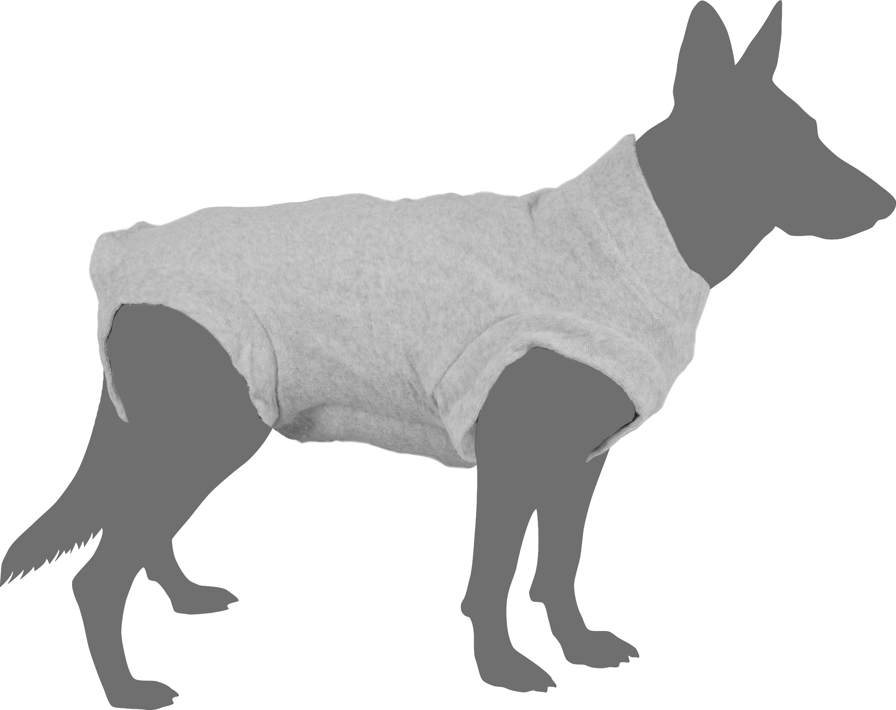 Medical Pet Shirt Hond grijs