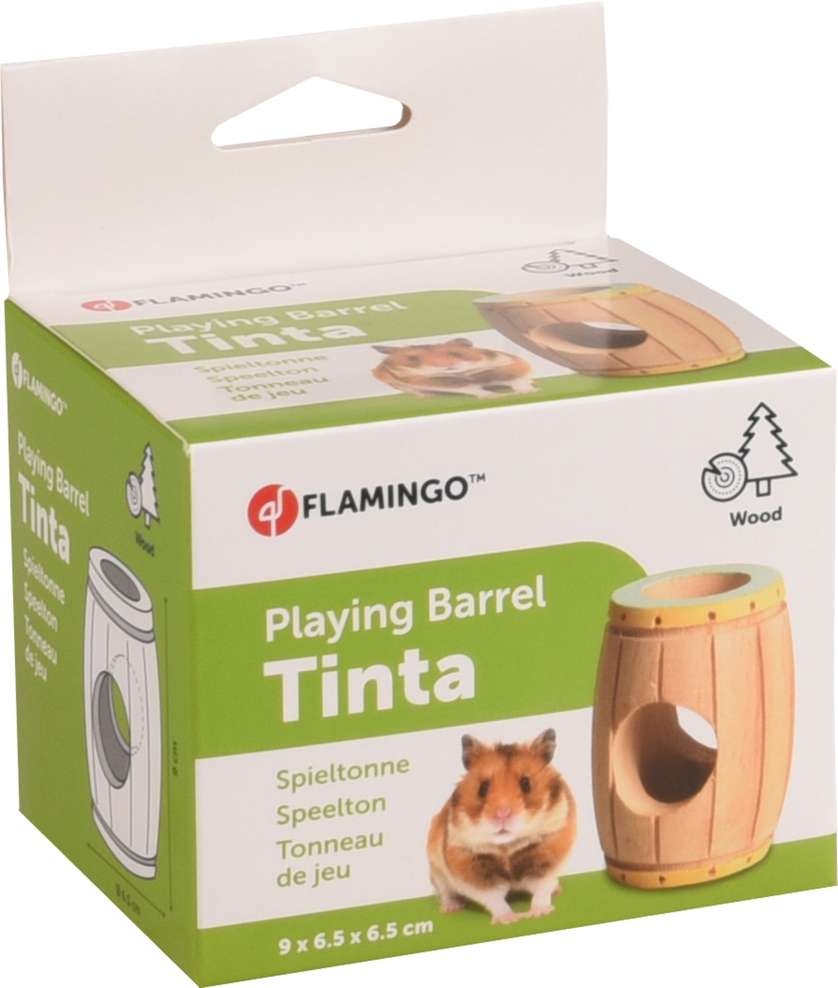Hamster Speelgoed Tinta Ton - Huisdierplezier