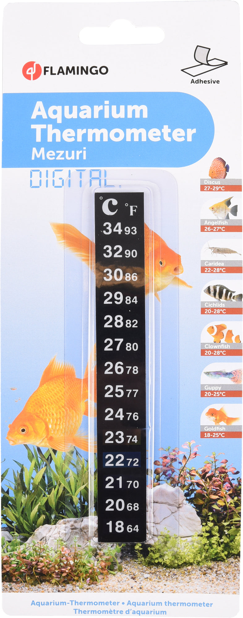 Thermometer voor aquarium Mezuri - Huisdierplezier