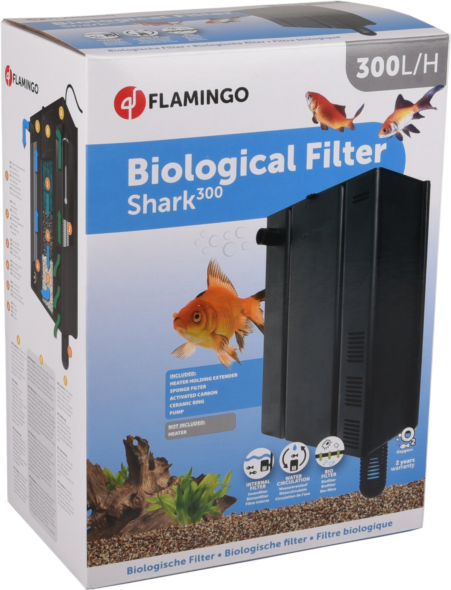 Biologosche aquarium Filter Shark - Huisdierplezier