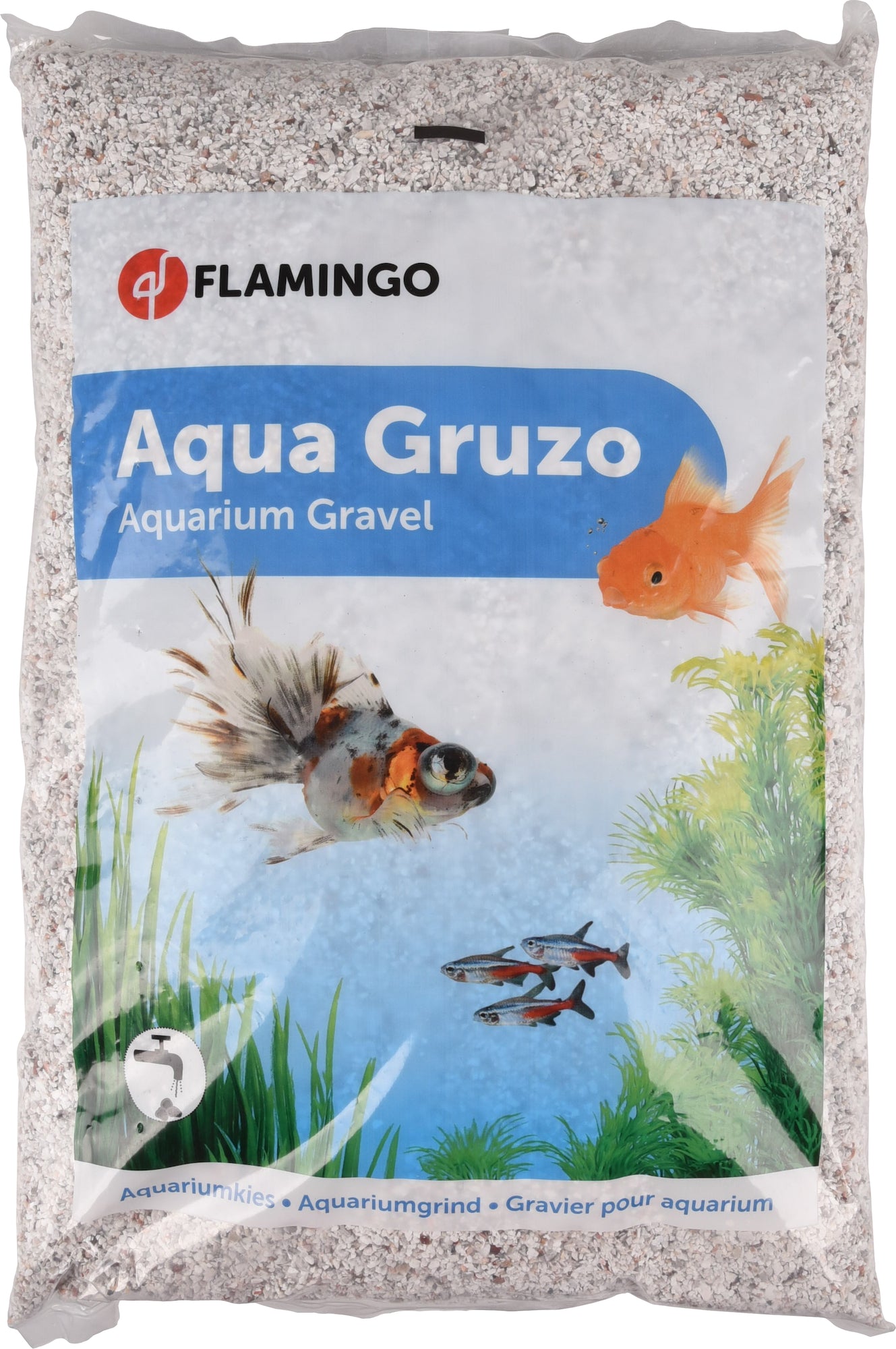 aquariumgrind Calsto Fijn Mix grijs - Huisdierplezier