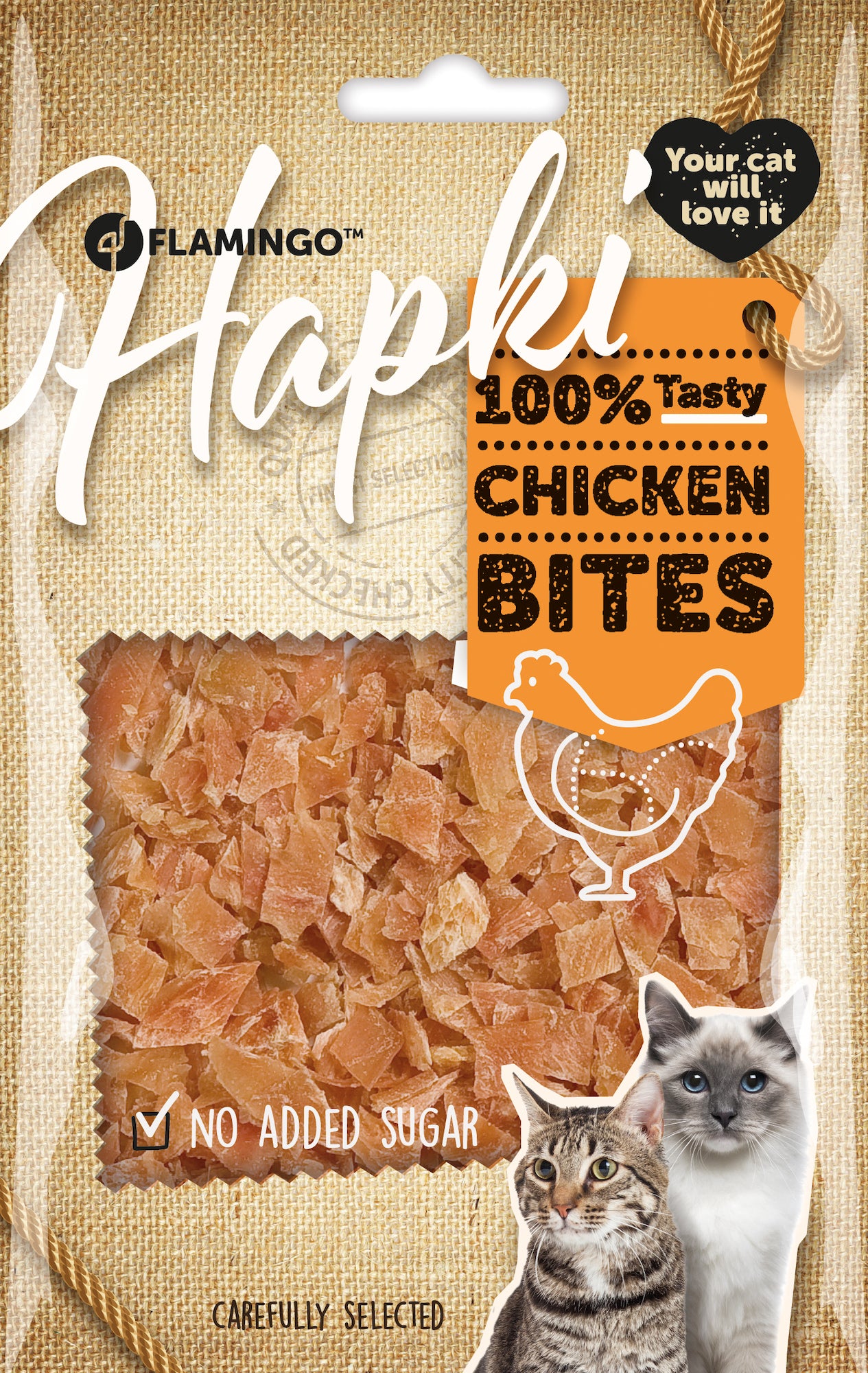 Kippen Snack kattensnoepjes - Huisdierplezier