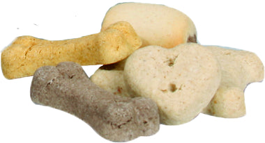 Hondenkoekjes Crunchy Cookies Mix Voordeel Emmer 1,30kg - Huisdierplezier