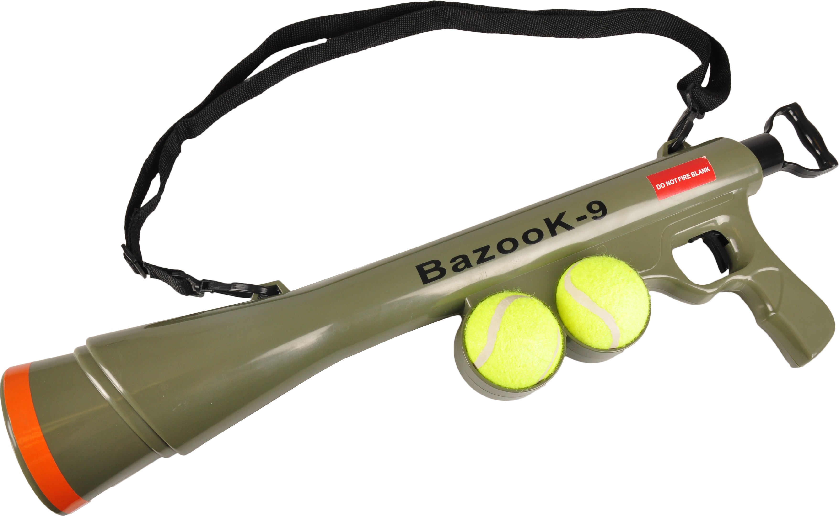 Interactief Bazooka 9 Shooter + 2 Tennisballen - Huisdierplezier