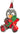 Kerst Fluffy Pinguin hondenbot Set - Huisdierplezier