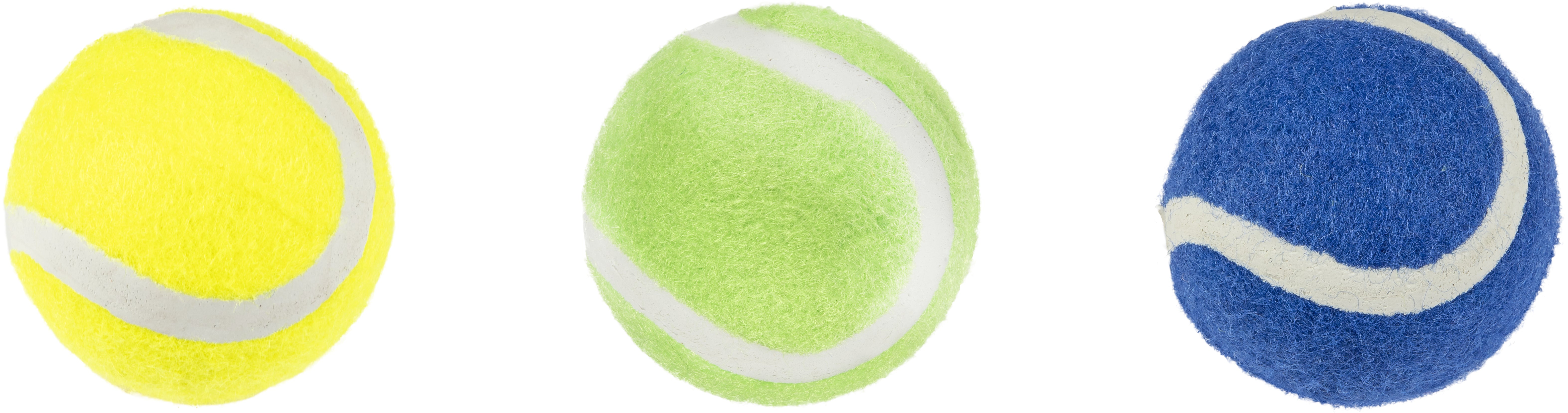 Hondenspeelgoed Tennisbal met Geluid - 3 stuks - Huisdierplezier