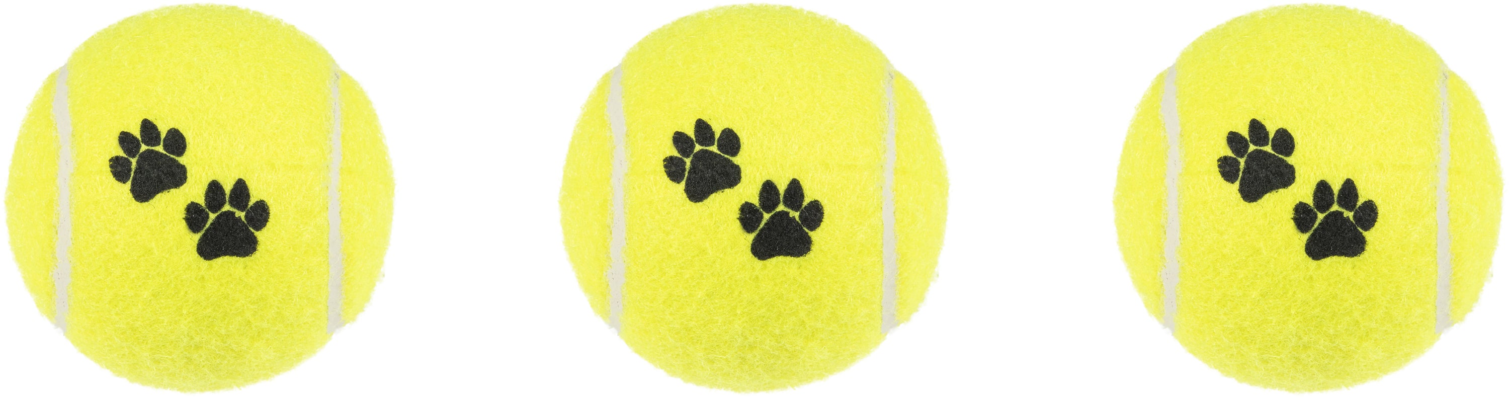 Hondenspeelgoed Tennisbal - Zonder Glasvezels 3 stuks - Huisdierplezier
