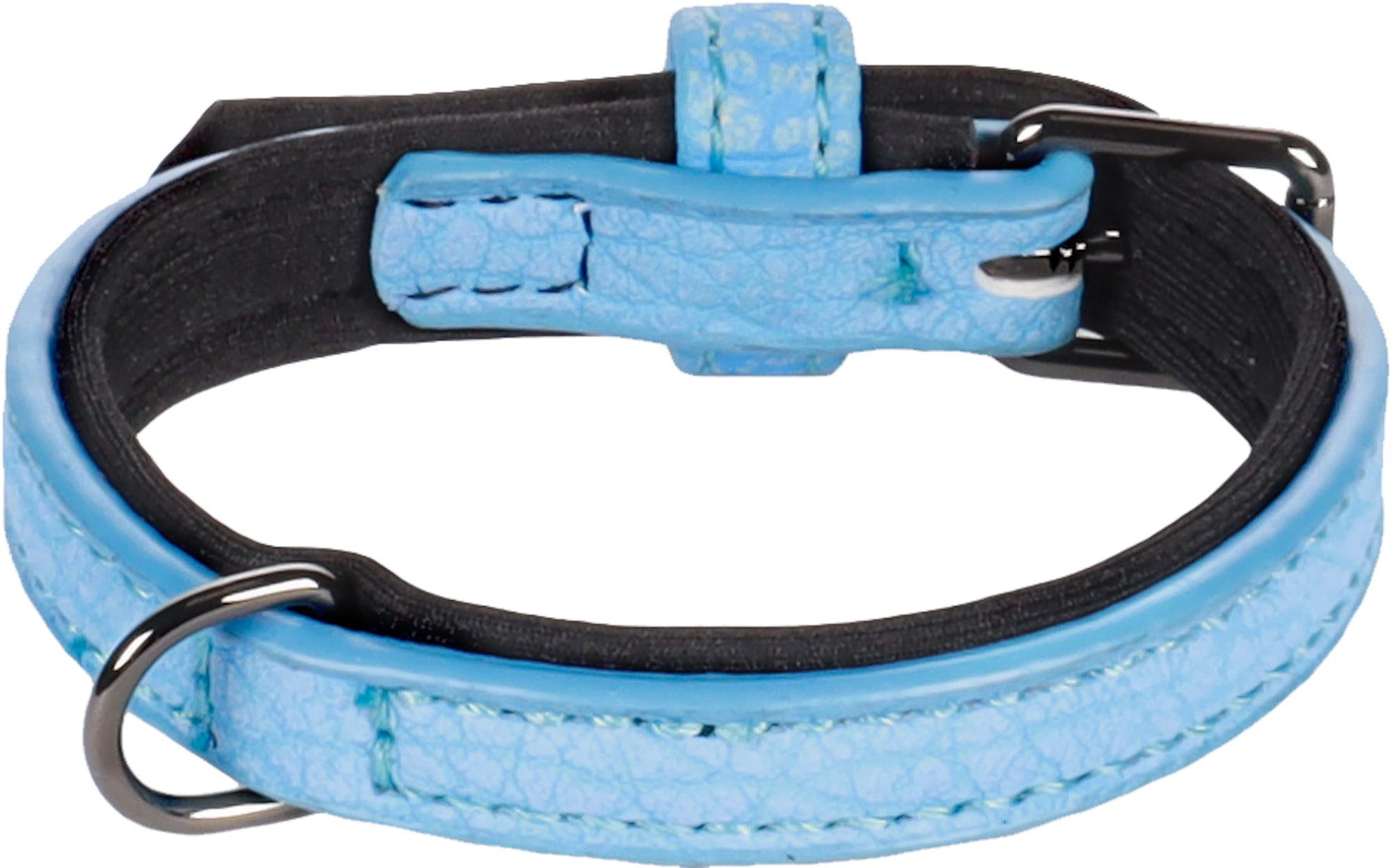 Halsband hond Leza blauw