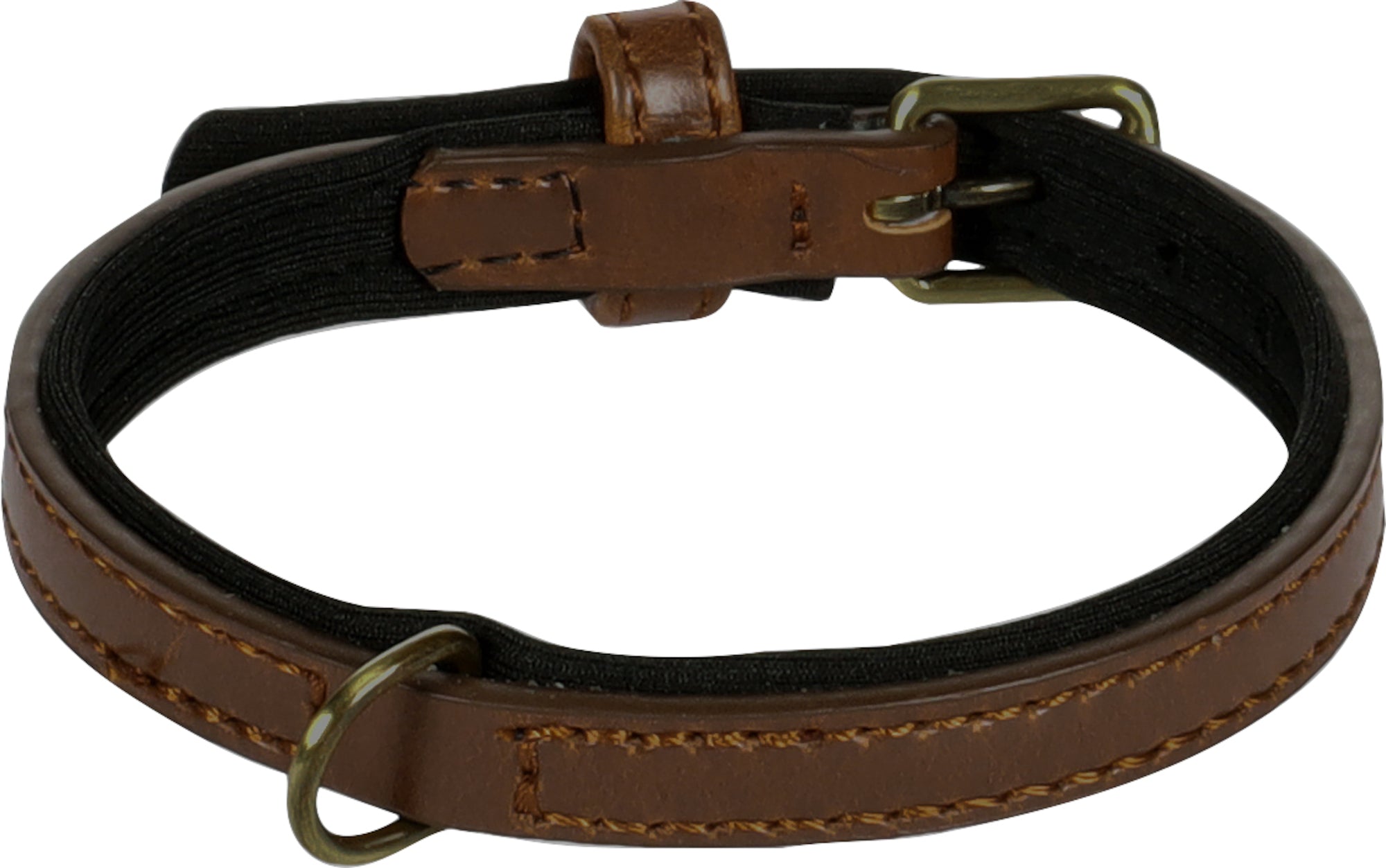 Halsband hond Lyabo bruin - Huisdierplezier