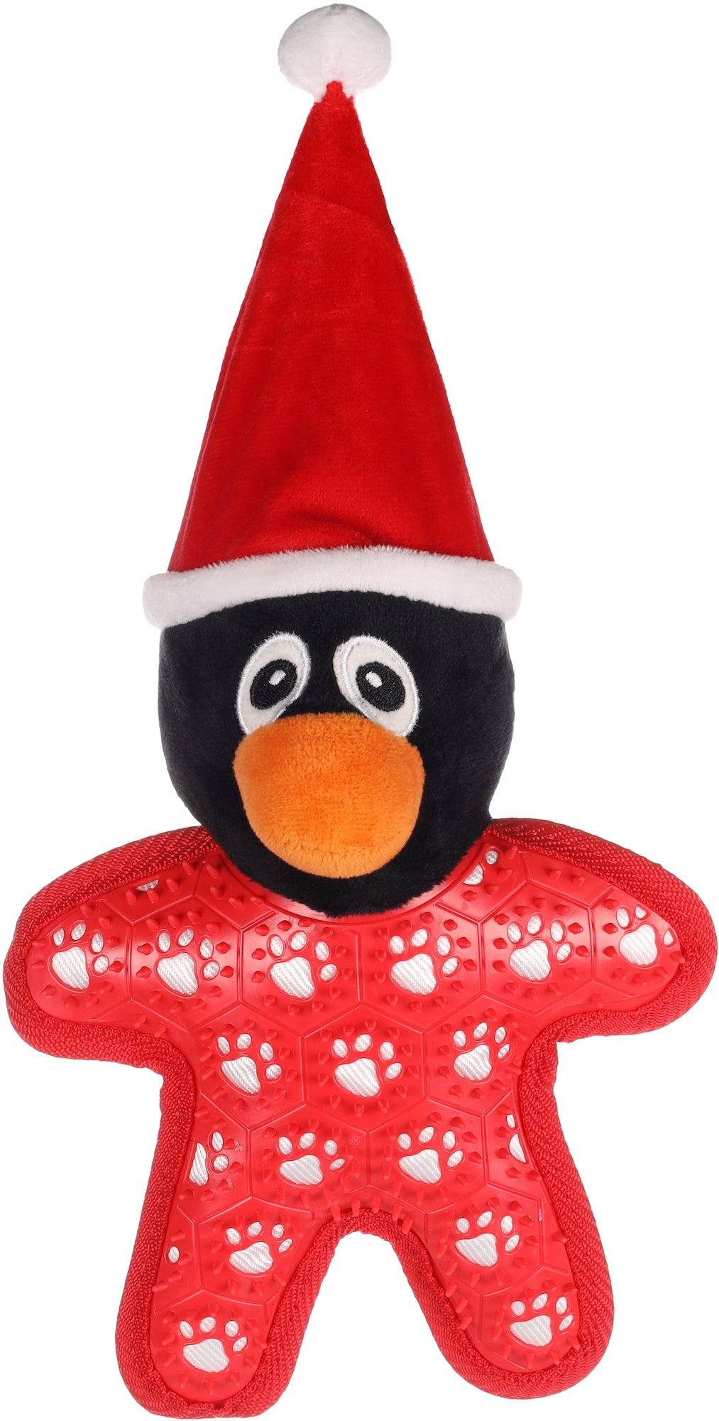 Kerst hondenspeelgoed Pinguin - Huisdierplezier