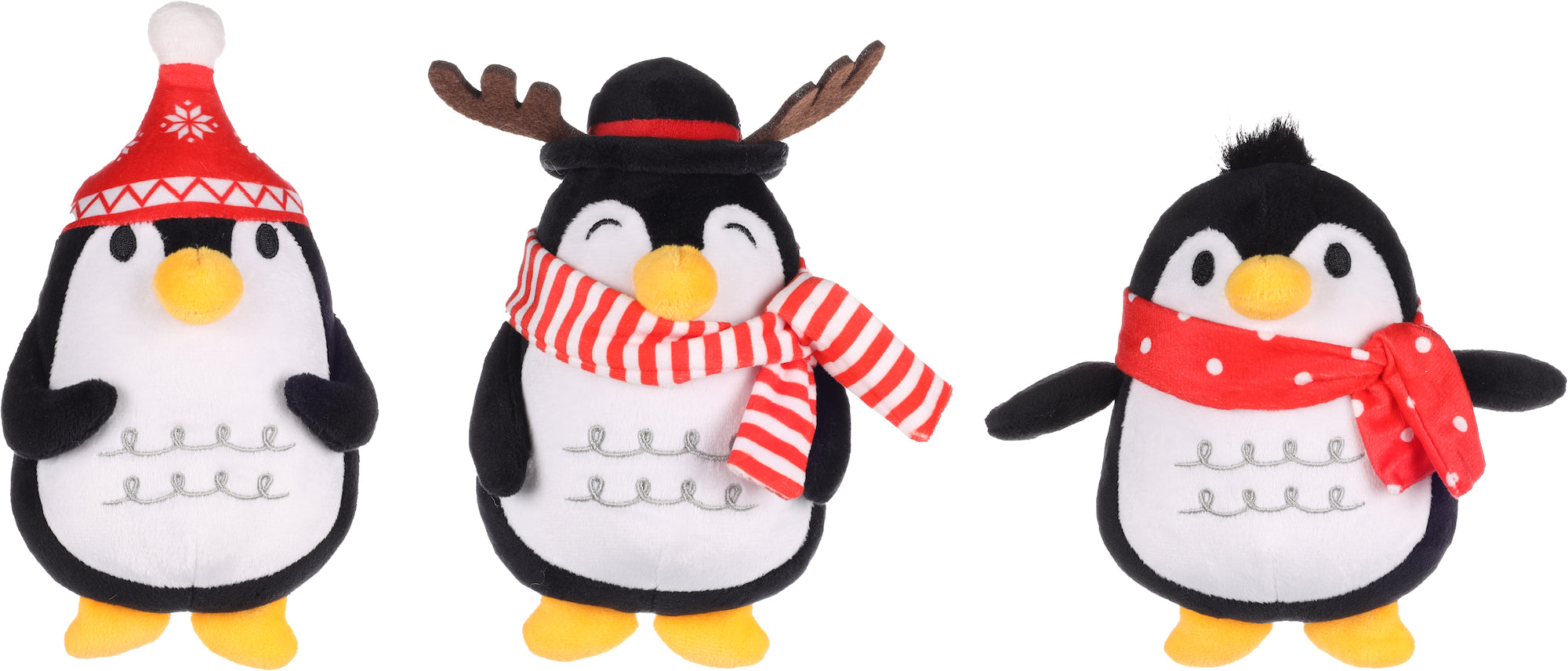 Kerst knuffel Pinguin Figa - Huisdierplezier