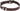 Leren halsband hond Seattle bruin - Huisdierplezier
