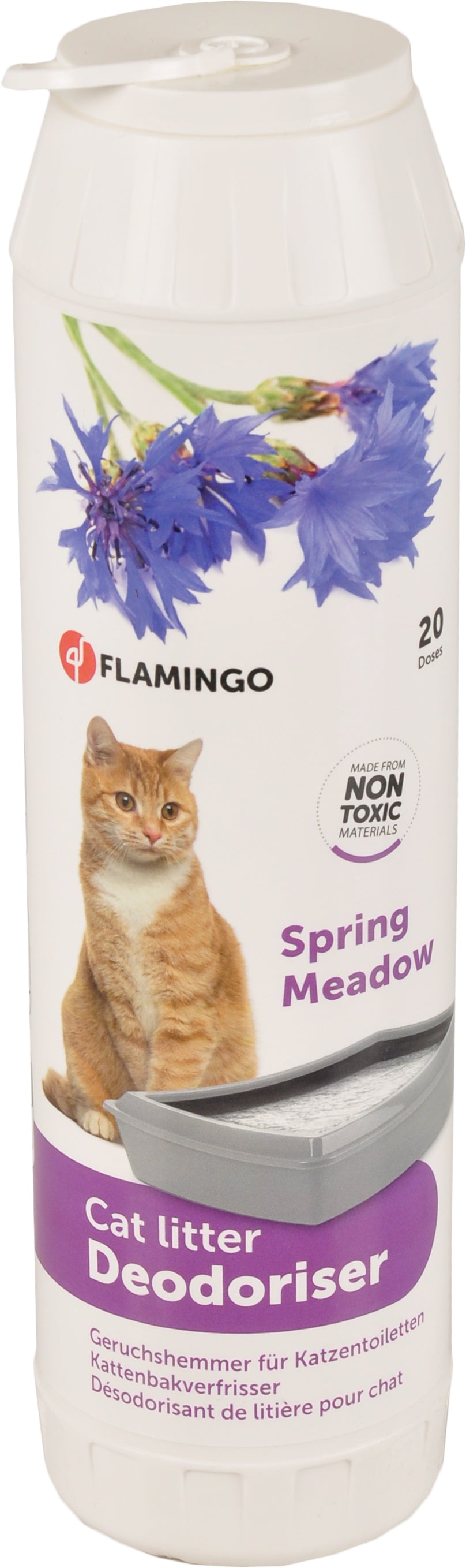 Kattenbak Deodorant Spring Meadow - Lenteweidegeur - Huisdierplezier