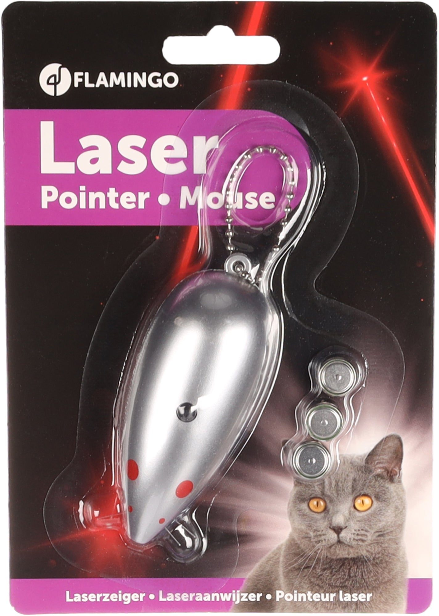 Laser Pointer Muis kattenspeeltje - Huisdierplezier