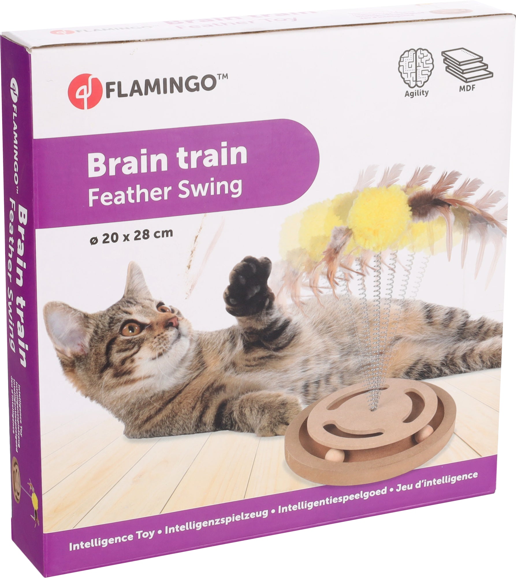 Kattenspeelgoed Kitty Brain Train - Huisdierplezier