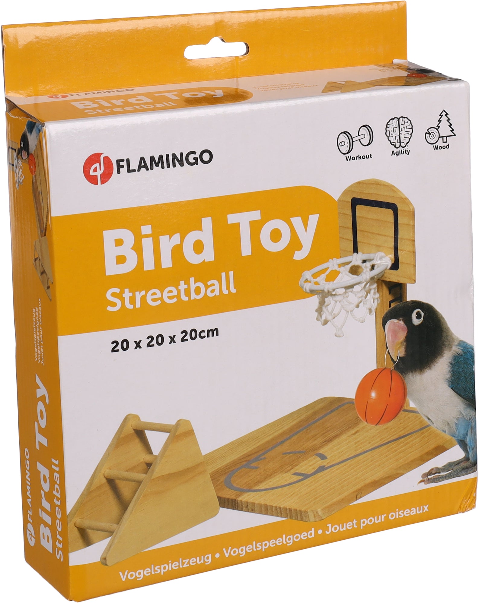 Vogelspeelgoed Streetball - Huisdierplezier