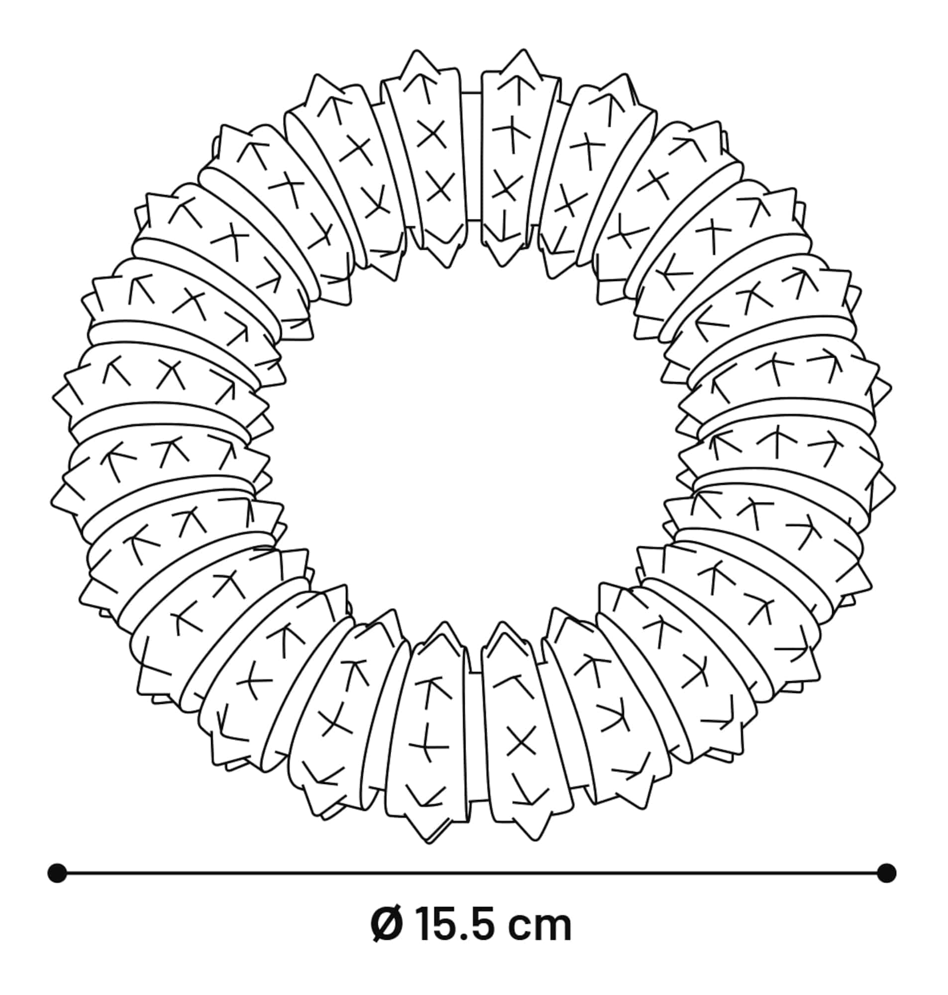 hondenspeelgoed Ring Vanillesmaak - Huisdierplezier