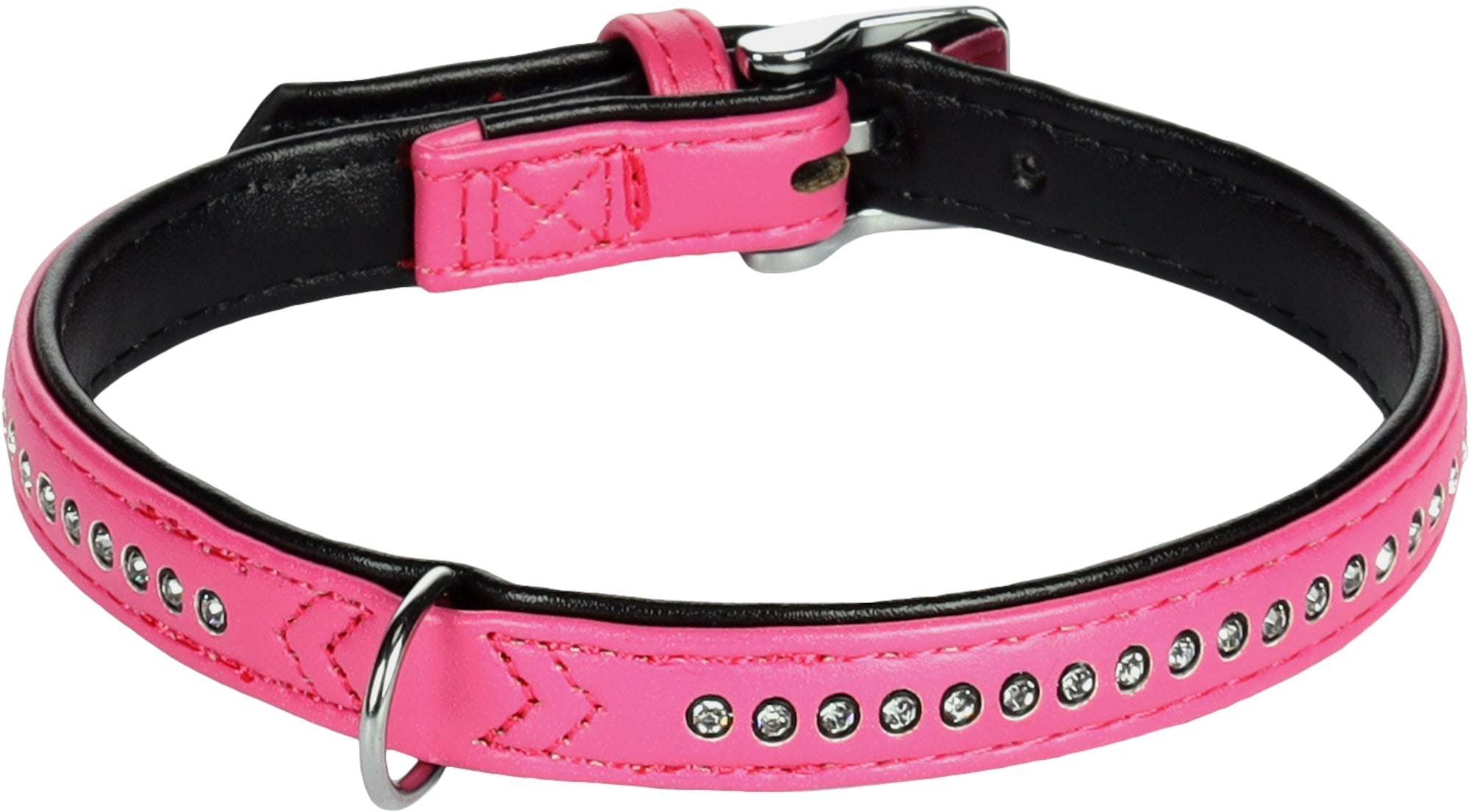 Halsband hond Monte Carlo roos - Huisdierplezier