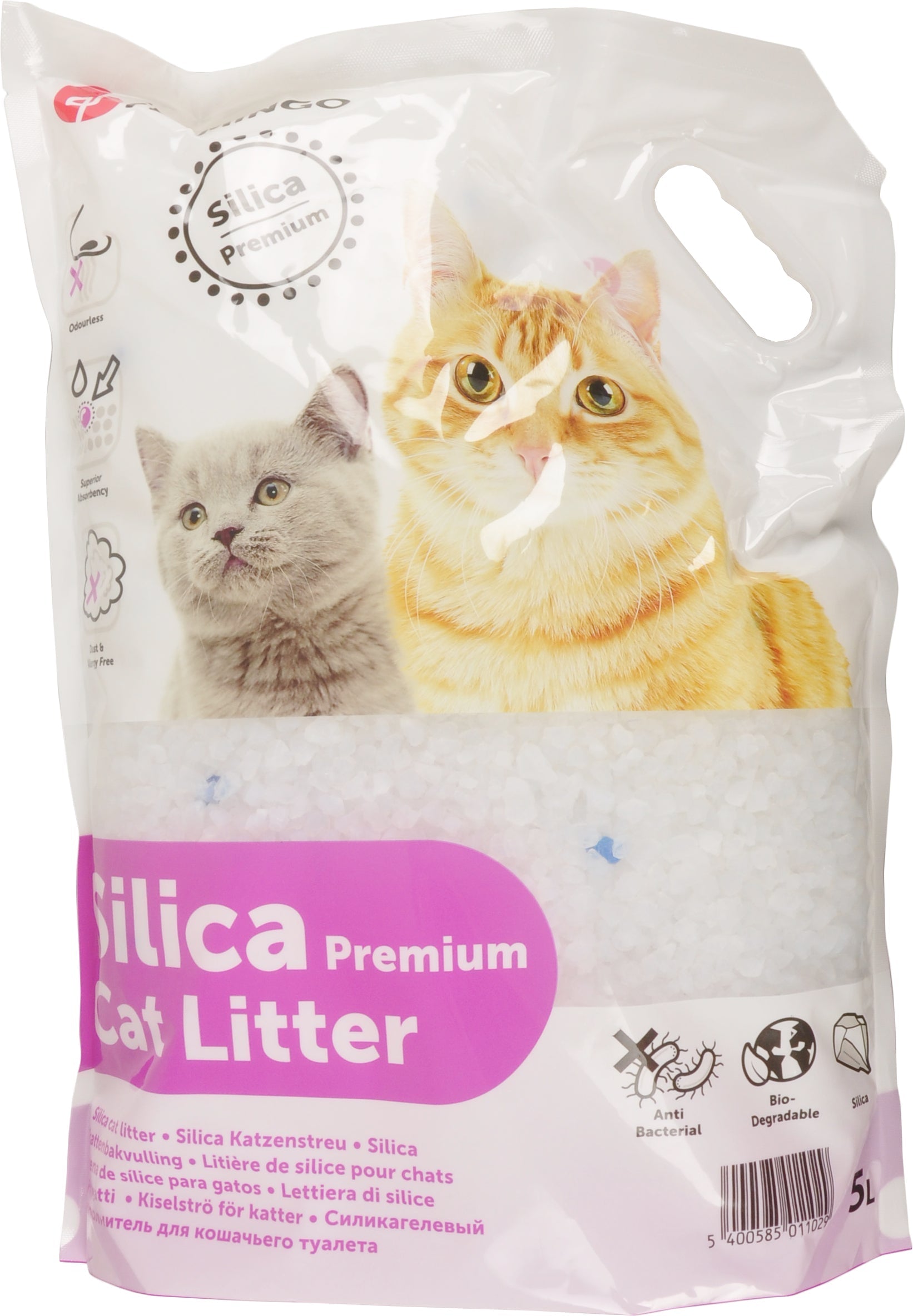 Silica Gel Premium Grove Korrel kattenbakvulling - Huisdierplezier